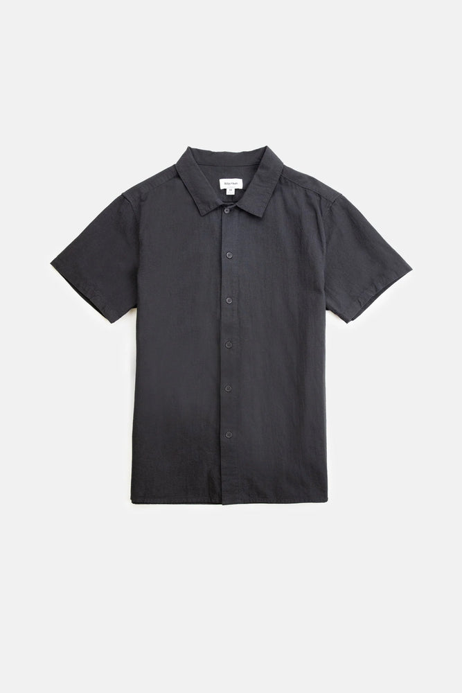 
            
                Load image into Gallery viewer, Classic Linen Ss Shirt- Black
            
        