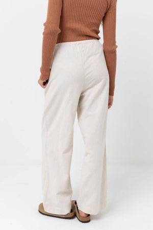Classic Drawstring Pant- Oat
