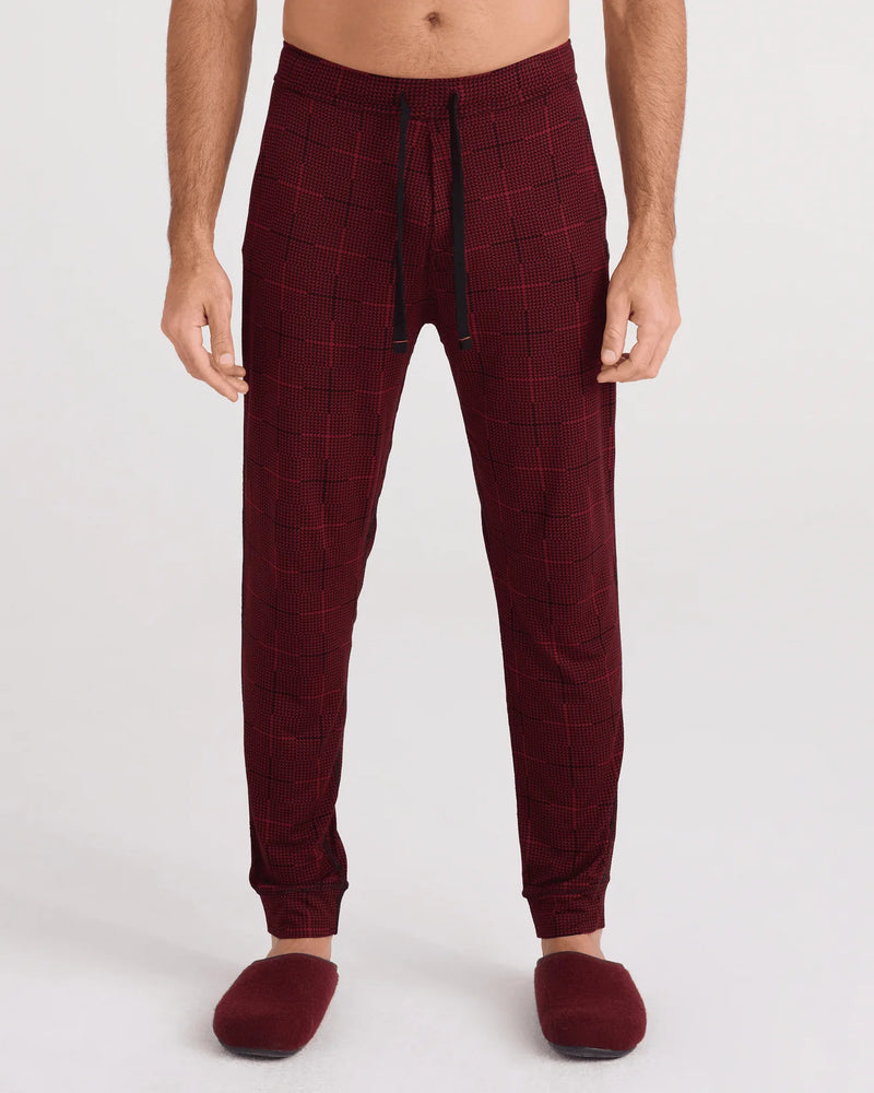 Super Soft Modal Sleep Pant | Rad Plaid-Cabernet