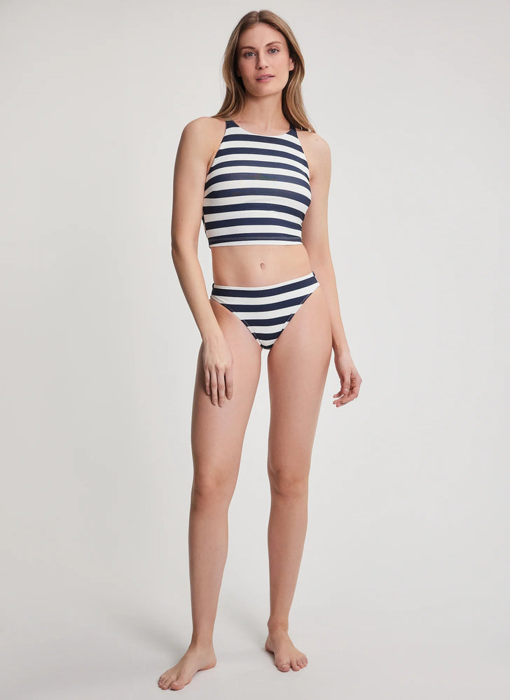 LACINA Swim Tankini | Night Stripe