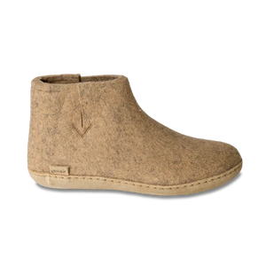 Boot Leather Sole - Sand