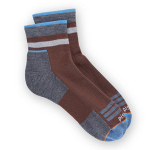 Ryder Quarter Sock-Maroon