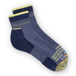 Ryder Quarter Sock- Blue