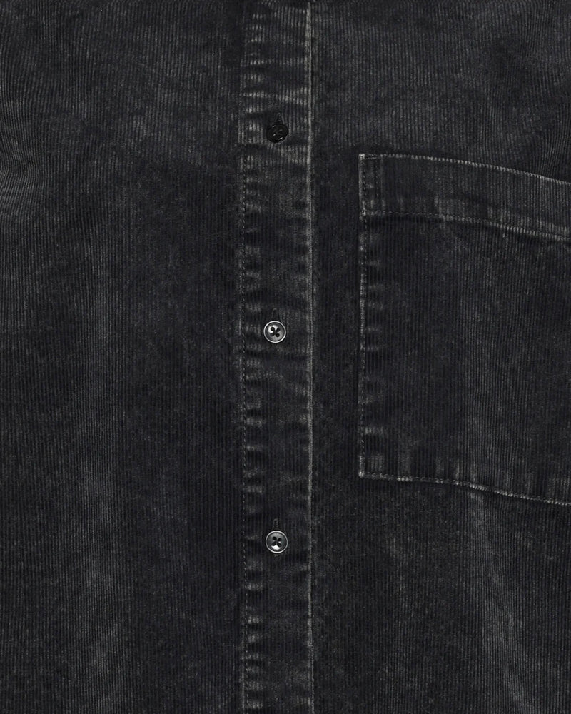Layne Corduroy Shirt - Dark Grey