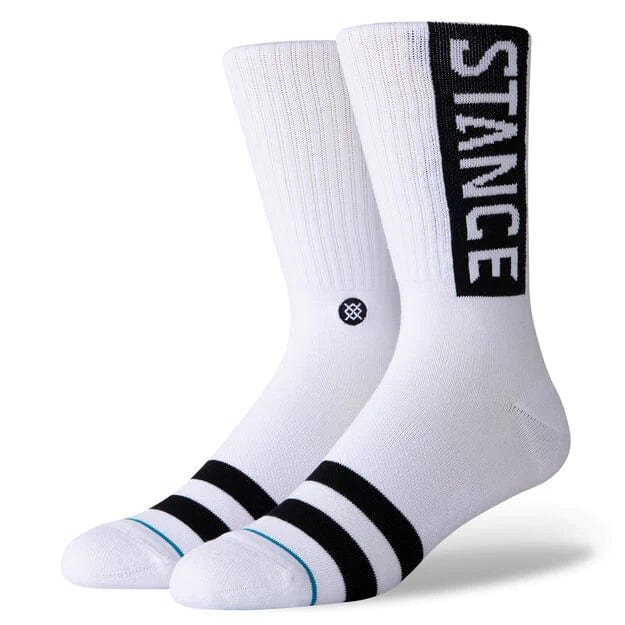 KIDS OG CREW SOCKS 3 PACK- Black/White