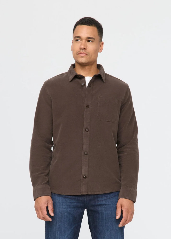 No Sweat Moleskin Shirt - Mocha