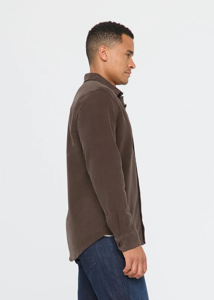 No Sweat Moleskin Shirt - Mocha