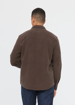 No Sweat Moleskin Shirt - Mocha