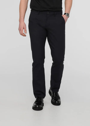 NuStretch Relaxed Taper Trouser - Black