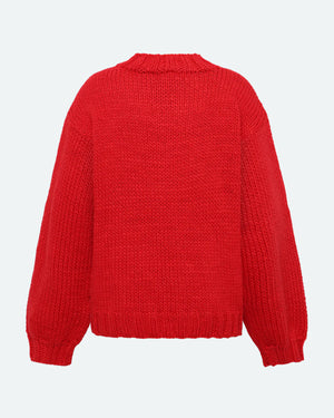 Neya Jumper - Ribbon Red