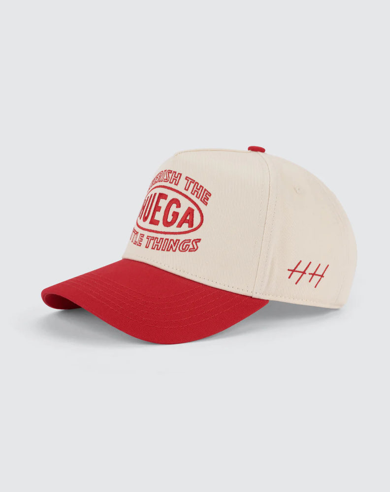 Circuit | Red & Natural hat