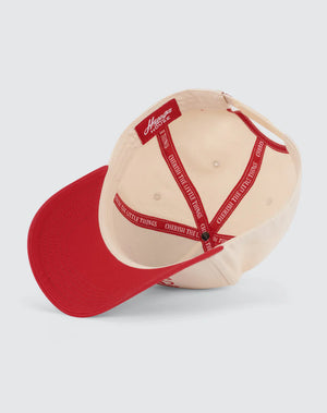 Circuit | Red & Natural hat