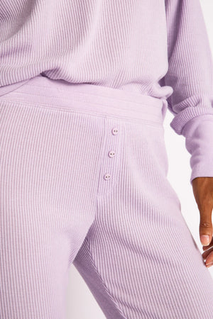 Textured Essential Jammie Pant - Gentle Lavender