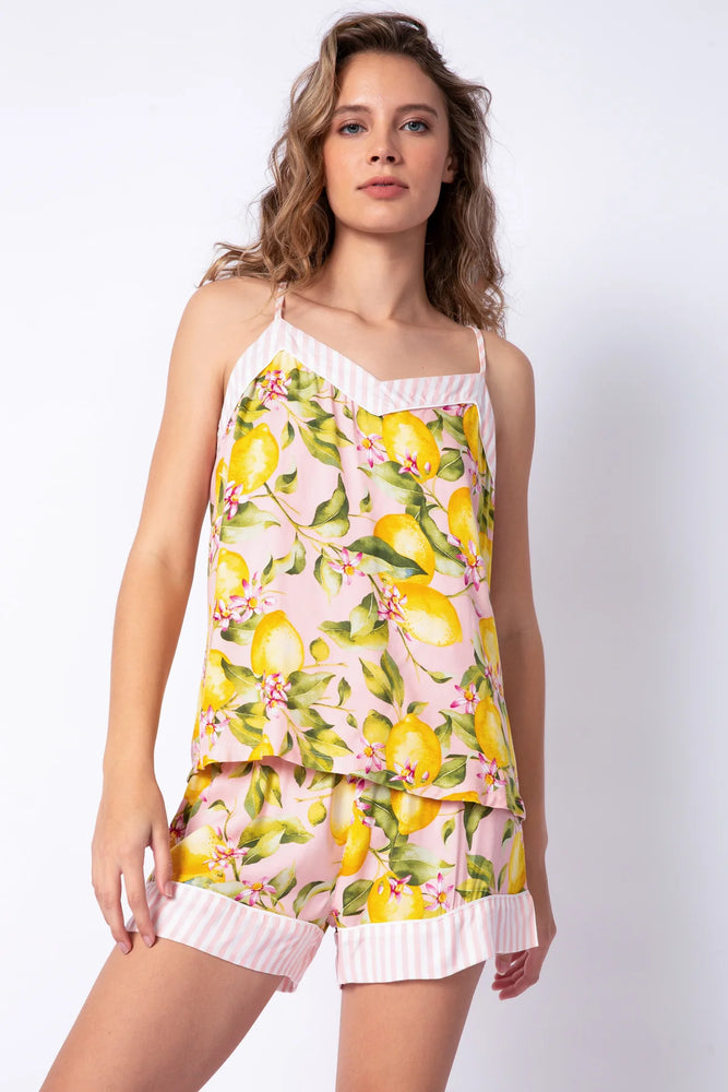 In Bloom Cami and Shorts PJ Set