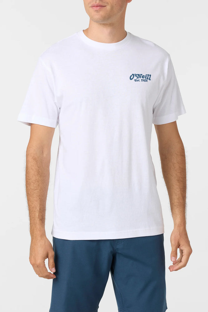 MAHALOS TEE - white