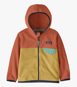 Kids' Micro D® Snap-T® Fleece Jacket - Surfboard Yellow
