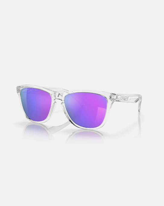 
            
                Load image into Gallery viewer, Frogskins XS - Polished Clear + Prizm Violet
            
        