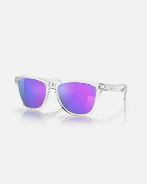 Frogskins XS - Polished Clear + Prizm Violet