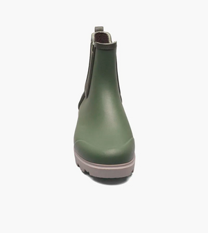 Holly Chelsea Rain Boot - Green Ash