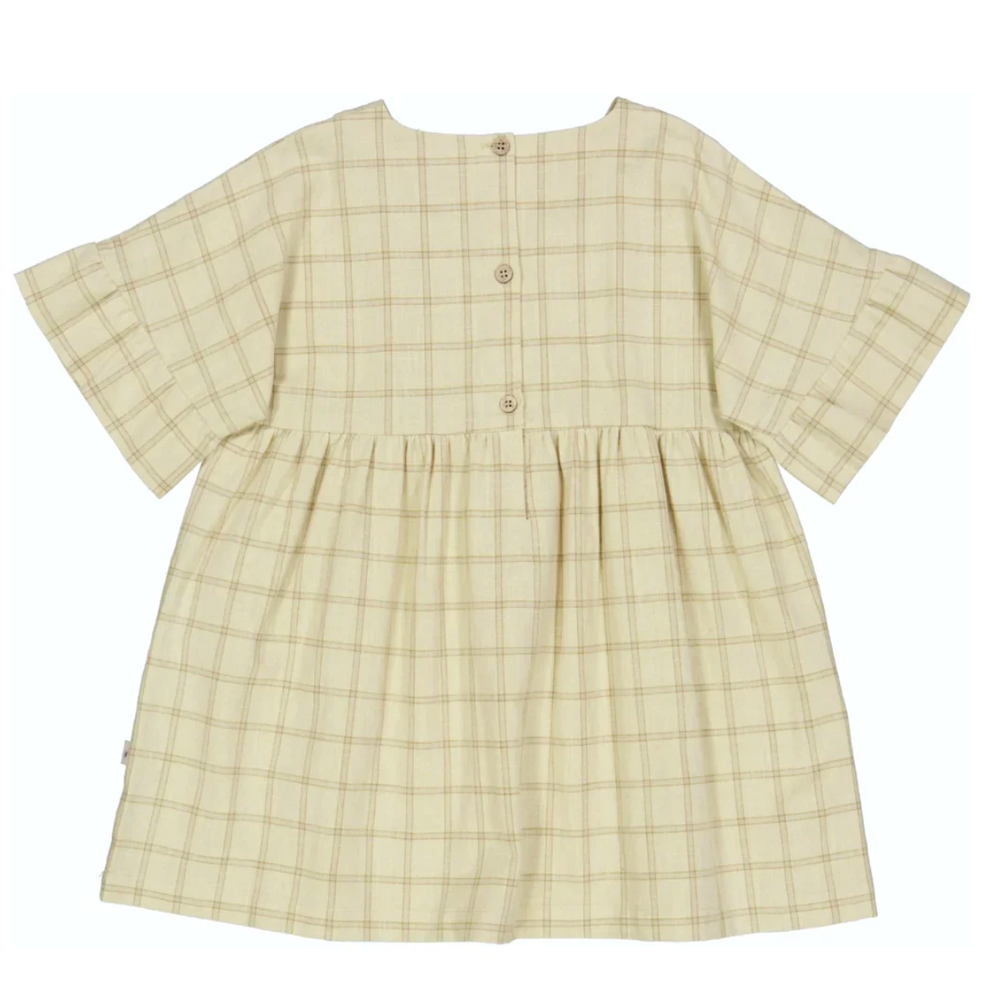 Dress Siw - Buttermilk Check