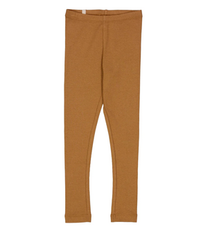 Rib Leggings - Caramel