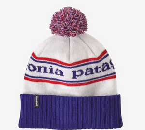 Powder Town Beanie - Park Stripe: Viking Blue