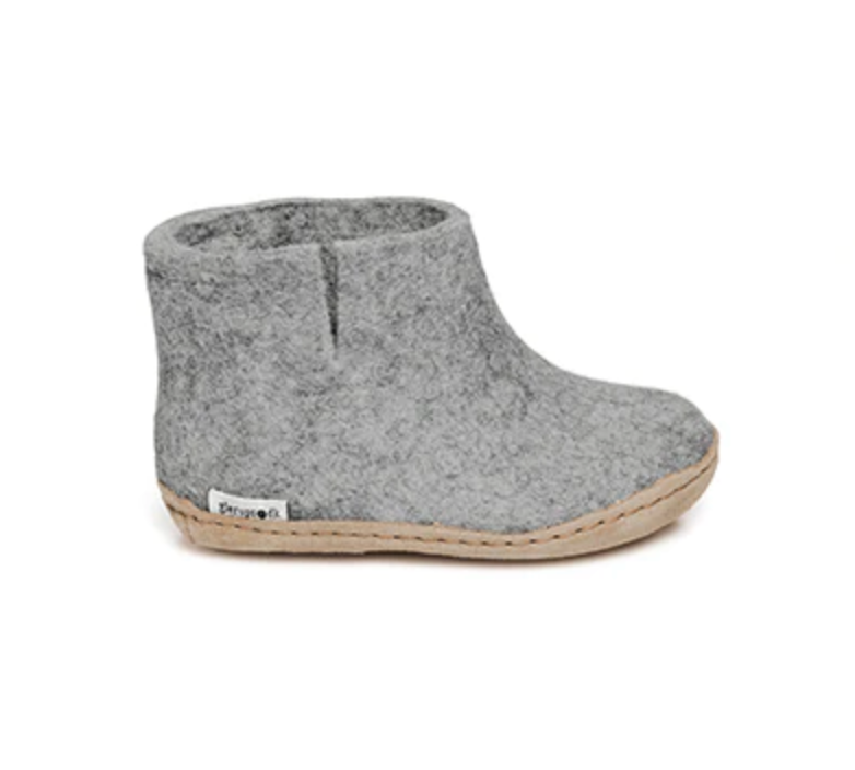 Boot Junior Leather - Grey