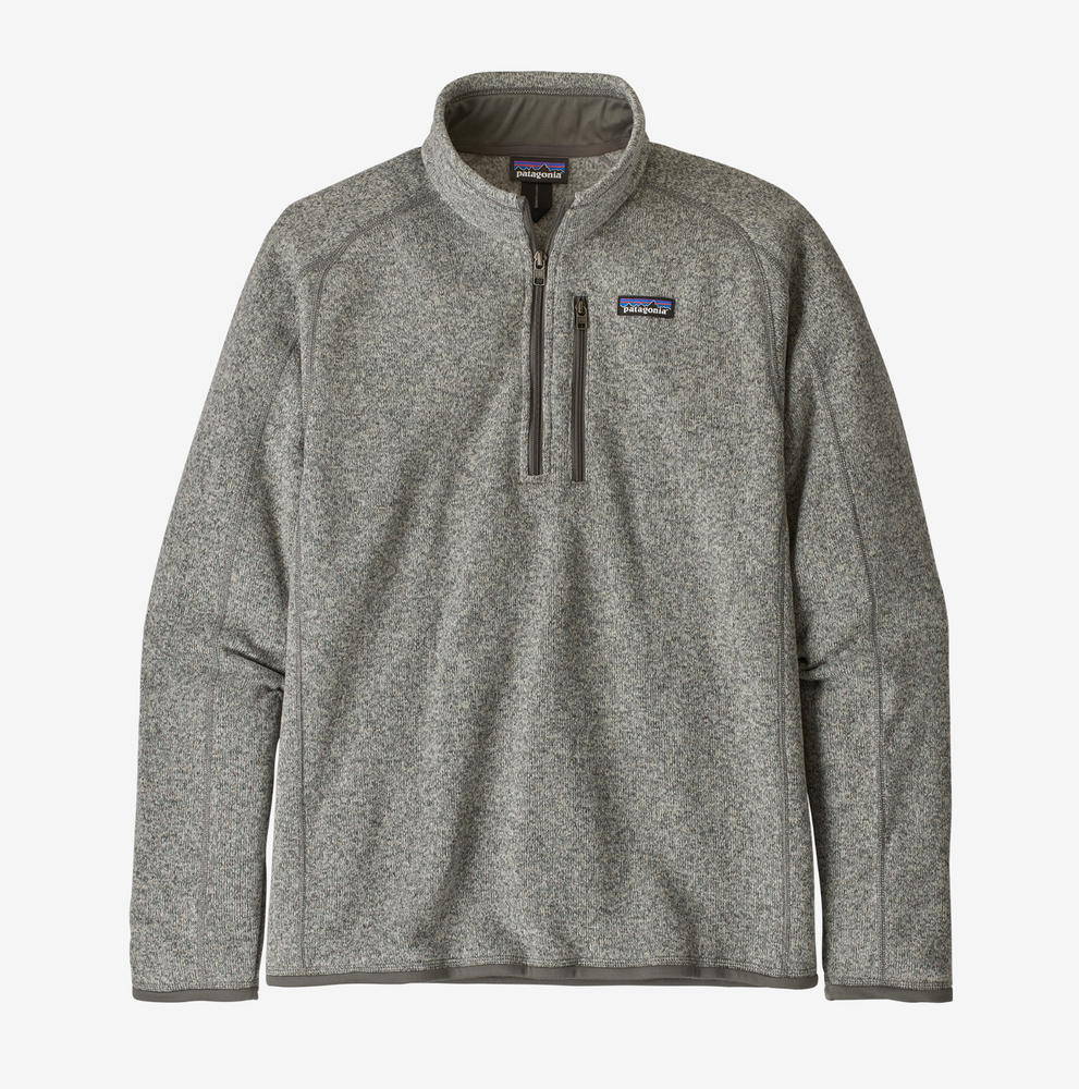M's Better Sweater® 1/4-Zip Fleece - Stonewash