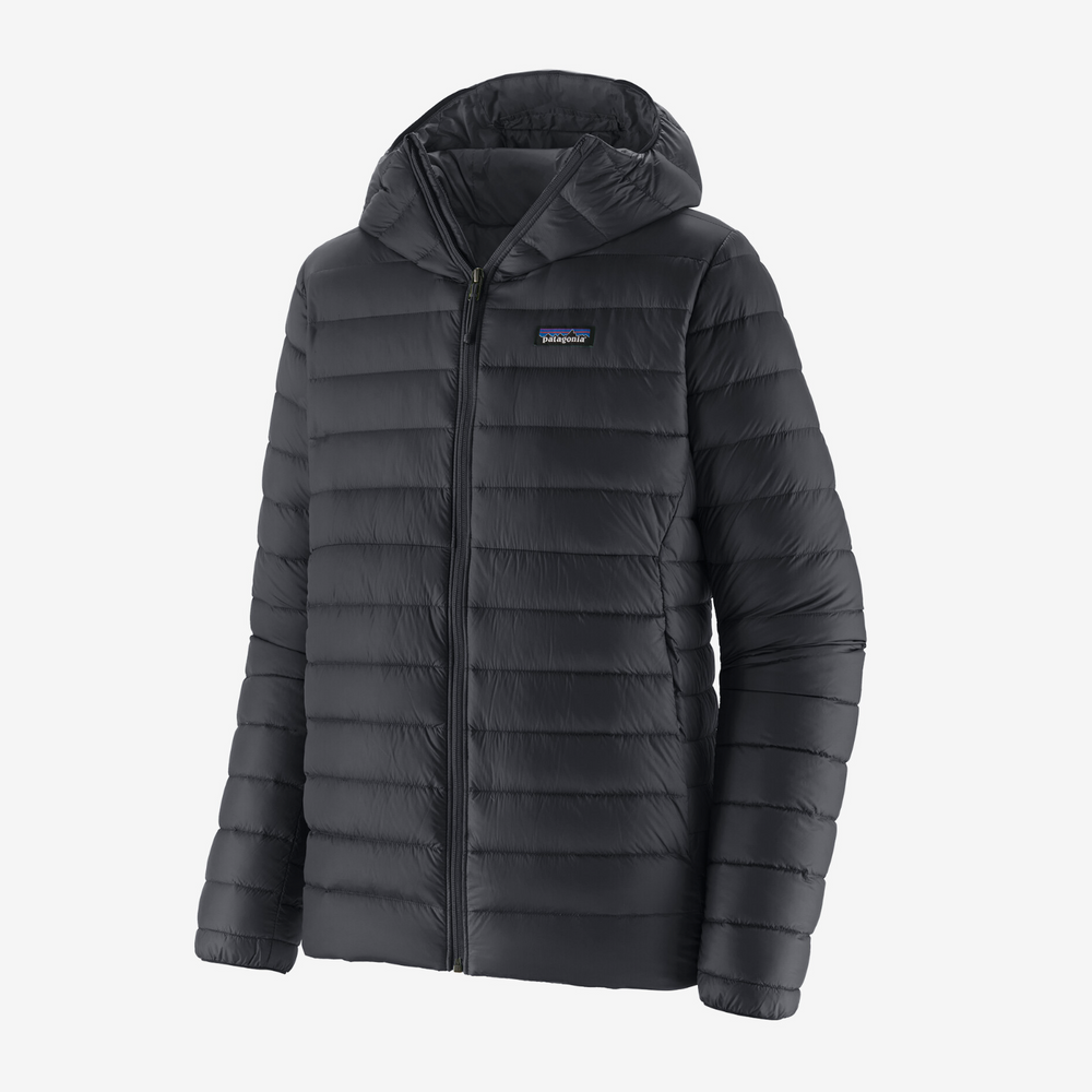 M's Down Sweater Hoody - Black