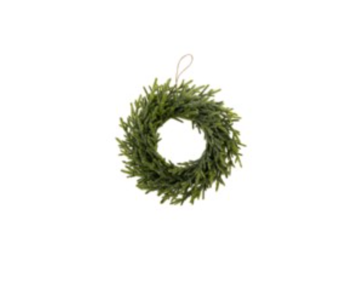 Frosted Fir Wreath - Small