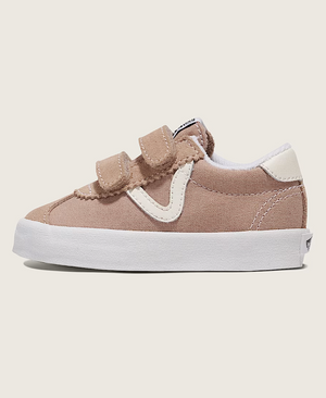 Toddler Sport Low V Shoe | Warm Taupe Brown