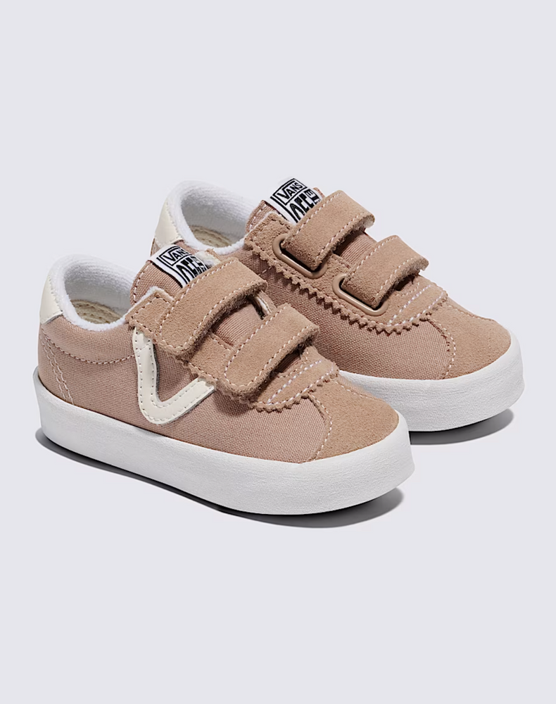 Toddler Sport Low V Shoe | Warm Taupe Brown