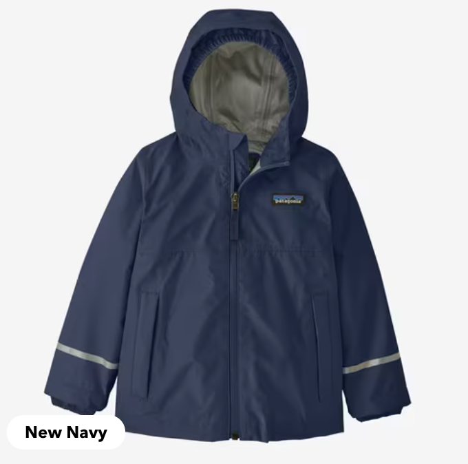 Baby Torrentshell 3L Rain Jacket- New Navy