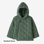 Baby Quilted Puff Jacket- Hemlock Green