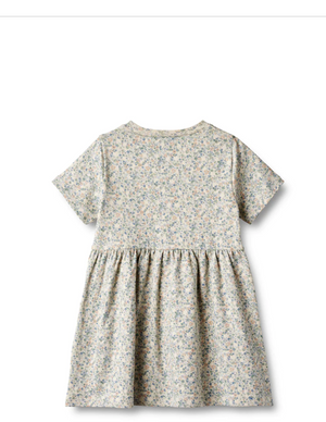 Jersey Dress Anna- Sandshell Mini Flowers