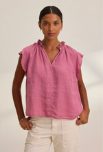 Semira Woven Linen Top