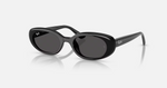 RB4441D BIO-BASED | FRAME Polished Black LENSES Dark Grey