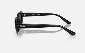 RB4441D BIO-BASED | FRAME Polished Black LENSES Dark Grey