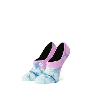 WOMENS CLOUDED NO SHOW SOCKS- Blue