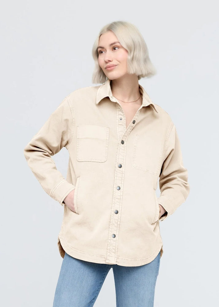 LuxTwill Overshirt - Ecru