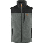 Buck Fleece Vest M |Grey-Melange