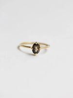 Ava Ring - Smokey Quartz