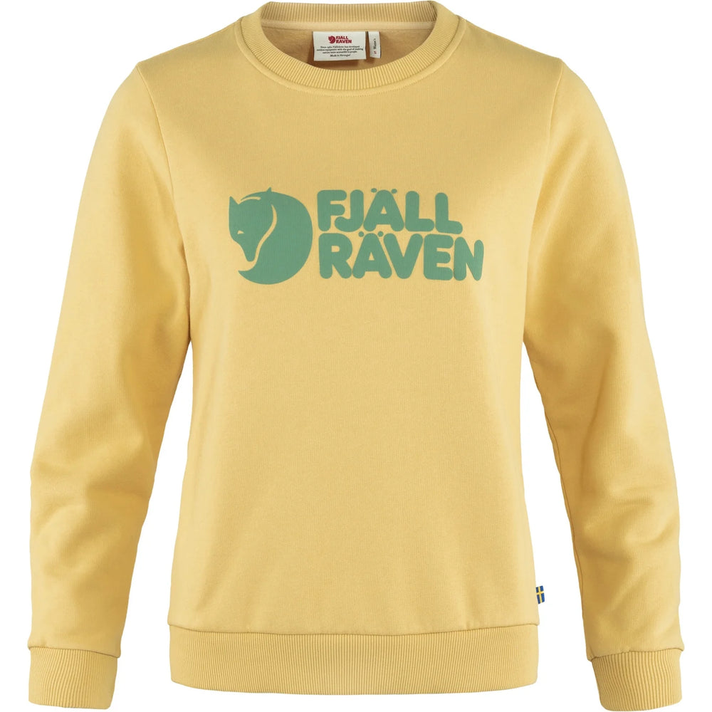 Fjall Raven Logo Sweater - Mais Yellow