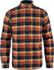 Singi Heavy Flannel Shirt M | Autumn Leaf-Dark Navy