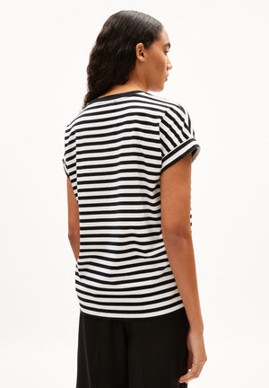 IDAARA STRIPES - White-Black