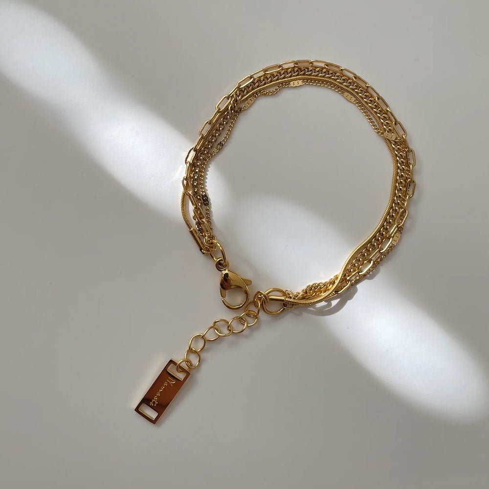 Neptune Bracelet- Gold