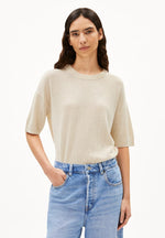 LIZAA LINO | KNIT SHIRT MADE OF LINEN-MIX