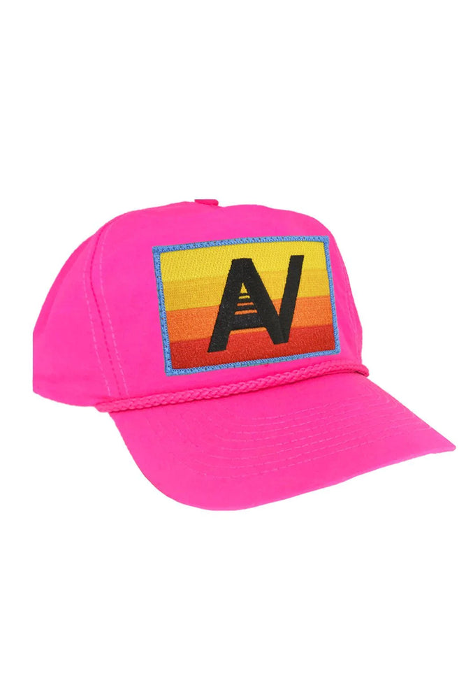 Vintage Trucker Hat - Neon Pink