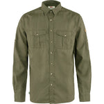 Övik Travel Shirt LS M - Green