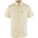 Övik Travel Shirt SS M - Chalk White